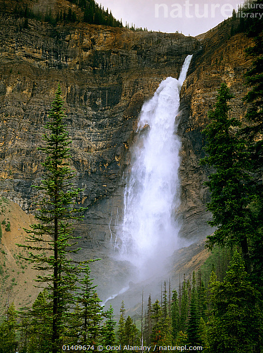 Stock Photo Of Takakkaw Falls Yoho National Park Rocky Mountains