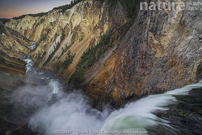 Stock photo of Lower Yellowstone - 00553437 