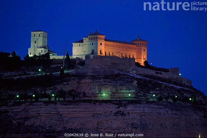 Stock photo of Alcaniz 12th century castle, Arab origin.Teruel, Spain ...