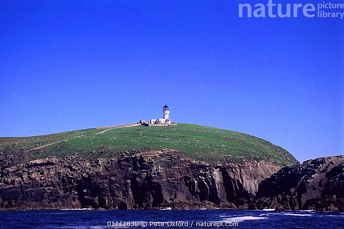 Stock Photo Of Lighthouse (built 1899), Island Of Eileen Mor, Flannan ...