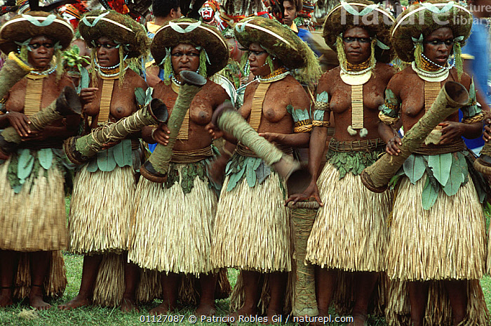 Papua New Guinea Tribe Girl