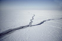Pressure ridges and lead in Arctic Ocean, Arctic
