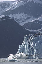Hubbard Glacier calving, Alaska