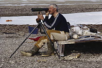 Glenn Williams, renewable resource officer of Arctic Bay, Baffin Island, Canada, 1989