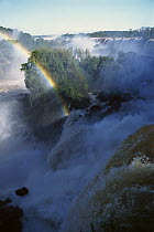 Iguacu Falls, world's largest waterfalls Brazil and Argentina border