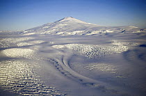Mt Melbourne, dormant volcano, Transantarctic Mountains, Campbell Glacier, Scott Coast, Ross Sea, Antarctica