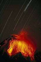 Tungurahua Volcano erupting, near Banos, Andes Mountains, Ecuador