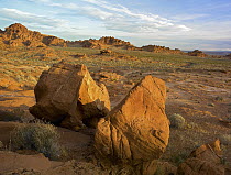 Sandstone boulders in Valley of Fire State Park, Nevada