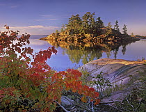 Island in Georgian Bay, Lake Huron, Killarney Provincial Park, Ontario, Canada