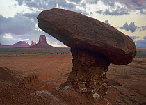 Mushroom Rock at North Window, Monument Valley, Arizona