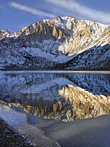 Laurel Mountain reflected in Convict Lake, eastern Sierra Nevada, California