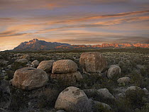 Boulders at Guadalupe Mountains National Park, Texas