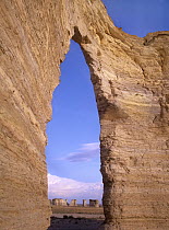 Arch in Monument Rocks National Landmark, Kansas