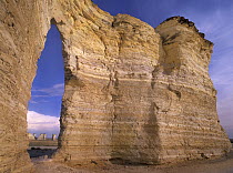 Arch in Monument Rocks National Landmark, Kansas