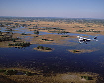 Flight safari, Okavango Delta, Botswana