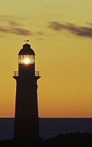 Cape du Couedic lighthouse at sunset in Flinders Chase National Park, Kangaroo Island, South Australia