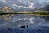 Lower Waterton Lake, Boundary Mountain, Waterton National Park, Alberta, Canada