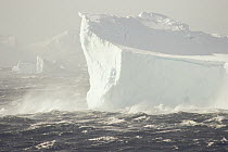 Iceberg in Bransfield Strait, along northern tip of the Antarctic Peninsula, Antarctica