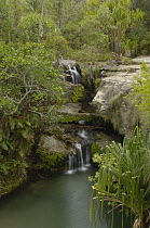 Waterfall and freshwater pools, Isalo National Park, Madagascar