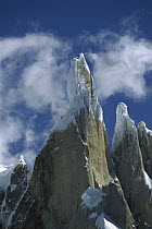 Cerro Torre, a famous rock and ice spire, Los Glaciares National Park, Patagonia, Argentina