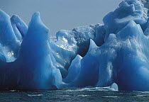 Ancient blue iceberg near Sandwich Islands, Scotia Sea, Antarctica
