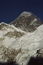 Mount Everest at dusk seed from Kala Pattar, Khumbu, Nepal