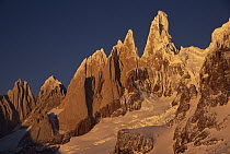 West Face of Cerro Torre, Los Glaciares National Park, Patagonia, Argentina and Chile border