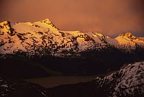 Dawn on Isla Gordon, Tierra del Fuego, Chile