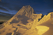 Southwest face of Alpamayo, Cordillera Blanca, Peru