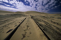 Railway between Aus and Luderitz Bay, Namibia