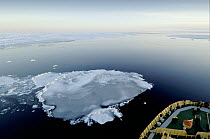 Ice floe seen from the Russian icebreaker Kapitan Khlebnikov, Scotia Sea, Antarctica
