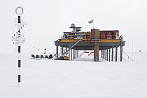 Research base, Brunt Ice Shelf, Antarctica