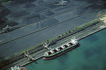Loading coal into ship, Richards Bay, South Africa