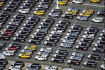 New car lot, Port Elizabeth, South Africa