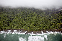 Coastal section of Corcovado National Park, Osa Peninsula, Costa Rica