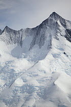 Mount Herschel above Cape Hallett, Admiralty Range, Antarctica