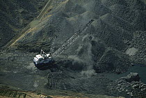 Dragline in coal mine near Witbank, South Africa