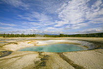Opal Pool, Midway Geyser Basin, Yellowstone National Park, Wyoming