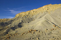 Eroded sandstone cliffs, Capitol Reef National Park, Utah