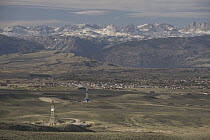 Natural gas drill platforms, Pinedale, Wyoming