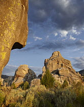 Granite formations, Castle Rocks State Park, Idaho