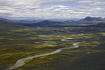 River channels, Brooks Range, Arctic National Wildlife Refuge, Alaska
