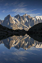Lac Blanc with reflection of Mont Blanc, France