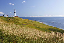 Lighthouse along the coast of southern Labrador, Canada