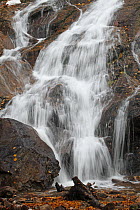 Beulach Ban Falls, north Aspy River valley, Cape Breton Highlands National Park, Nova Scotia, Canada