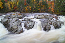 North River Falls, North River Provincial Park, Cape Breton Island, Nova Scotia, Canada