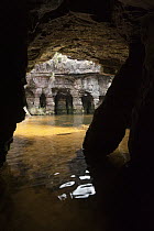 Caves caused by erosion of silica-based rock, Mount Roraima, Venezuela