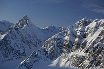 Takhinsha Mountains on border of Glacier Bay National Park, Haines, Alaska