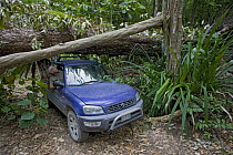 Wildlife photographer Ingo Arndt on location at Christmas Island National Park, Christmas Island, Indian Ocean, Territory of Australia
