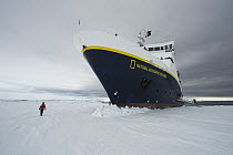 Endeavour cruise ship and its staff, Antarctica